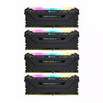 رم کورسیر VENGEANCE RGB Pro Black 128GB 32GBx4 3200MHz CL16