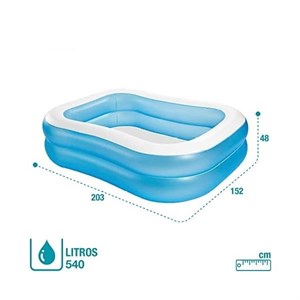 استخر بادی مستطیل 203*152 اینتکس 57180 Intex