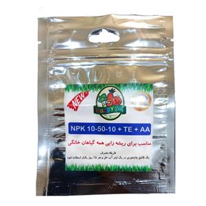 کود تقویتی ریشه دهی هپی پلنت مدل 10-50-10 وزن 100گرم