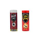 سوسک کش و حشره کش  اتک و تارومار مدل attack100-taomar100 حجم 100 میلی لیتر مجموعه 2 عددی