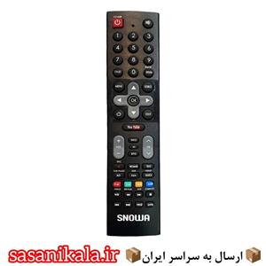 ریموت کنترل تلویزیون اسنوا مدل 1359