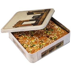 سوهان عسلی زعفرانی شیرین - 500 گرم