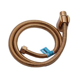 شلنگ توالت کهن ریزبافت طلایی مات