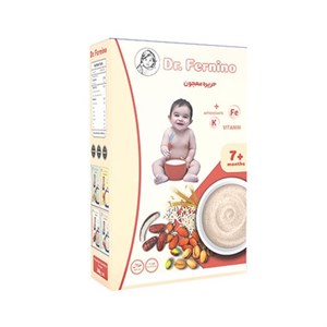 پودر نیمه آماده فرنی و حریره پسته دکتر فرنی نو 240 گرمی