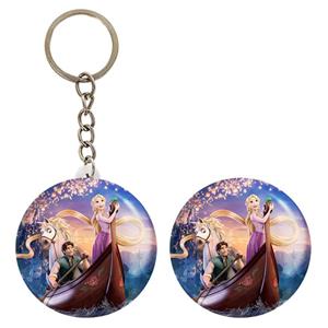 پیکسل خندالو مدل  راپونزل گیسو کمند کد 13735 به همراه جاکلیدی