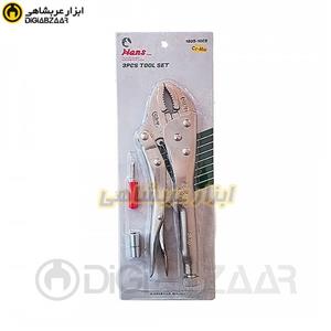 انبر قفلی هنس تولز مدل CR - MO 10 سایز  10 اینچ