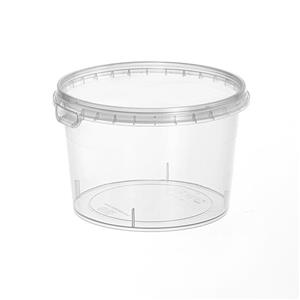 سطل مایکروویو 750 طب پلاستیک  کد 241 