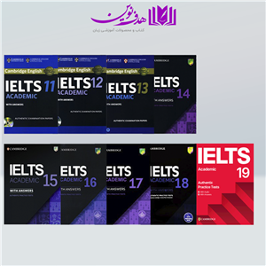 کتاب IELTS Academic Cambridge اثر جمعی از نویسندگان انتشارات الوندپویان جلد 11 تا 15