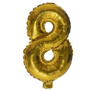 بادکنک فویلی طرح عدد 8 کد M 553