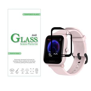 محافظ صفحه نمایش شیلد گلس مدل PMMA مناسب برای ساعت هوشمند آمازفیت Bip U Pro Shield Glass PMMA Nano Screen Protector For Amazfit Bip U Pro