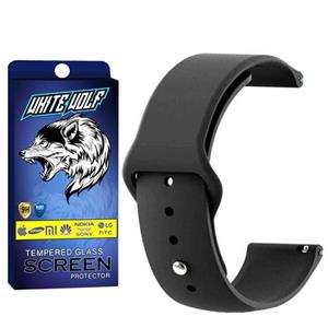 بند وایت ولف مدل W-Sil مناسب برای ساعت هوشمند ایمیلب Omthing E-Joy