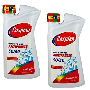 ضدیخ خودرو کاسپین مدل AM 11L 50/50 وزن 1 کیلوگرم مجموعه 2 عددی
