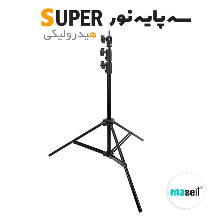 قیمت و خرید تجهیزات نورپردازی و آتلیه سه پایه نور بادی SUPER