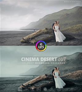 رنگ Cinema Desert LUT