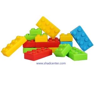 آجر خانه سازی کودک 30 عددی کد 54454