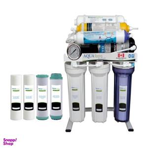 دستگاه تصفیه کننده آب آکوآ اسپرینگ مدل RO-S9-NATURE1900 به همراه فیلتر مجموعه 4 عددی