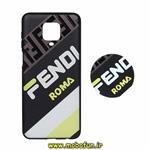 قاب گوشی Redmi Note 9S - Redmi Note 9 Pro شیائومی فانتزی سوزنی برجسته طرح FENDI ROMA پاپ سوکت دار کد 444