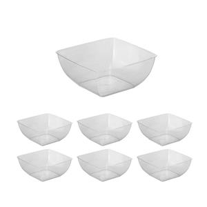کاسه یکبارمصرف الماس سایز کوچک شفاف-بسته 6 عددی