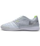 کفش فوتسال نایک لونار گتو های کپی NIKE LUNARGATO II WHITE METALLIC SILVER ELECTRIC GREEN