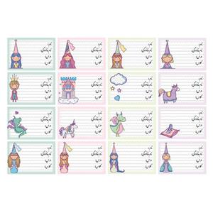 برچسب مدل فانتزی طرح پرنسس
