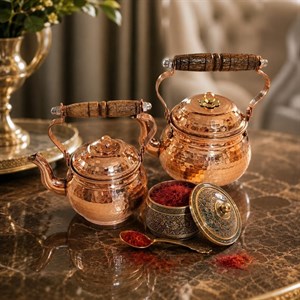 قوری زعفران مدل زعفران دم کن