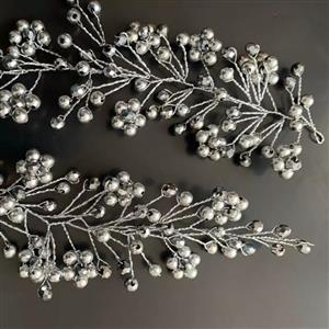 ریسه مو زنانه مدل شکوفه  411 بسته 2 عددی