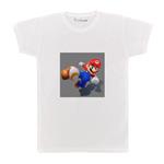 تی شرت  آستین کوتاه بچگانه پرمانه طرح سوپر میکرو کد pmt.6508
