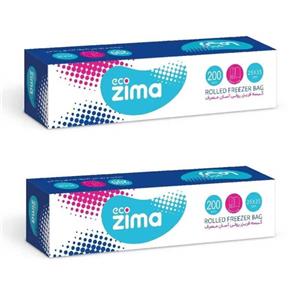 کیسه فریزر  اکو زیما مدل رولی 2 بسته 200 عددی
