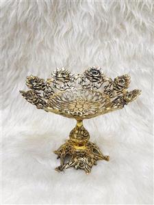 میوه خوری برنز گل رز کوچک 