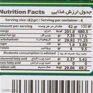 بیسکوئیت چند غله بدون شکر جمانه 180 گرم