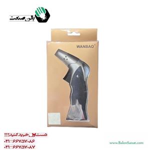 فندک پایه دار دو حالته بدنه فلزی wanbao