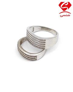 ست حلقه نقره کد 15