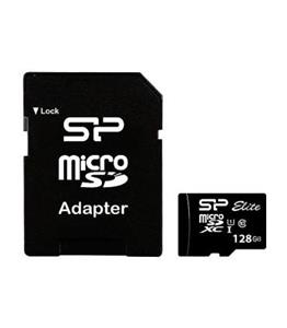 کارت حافظه microSDXC سیلیکون پاور Elite کلاس 10 سرعت 100MBps ظرفیت 128 گیگابایت