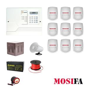 پکیج دزدگیر اماکن ویزیترون مدل VPY9 Visitron VPY9 burglar alarm package