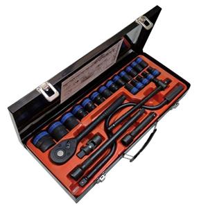 آچار بکس وی ای پی کینگ مدل AT_24 مجموعه  24 عددی