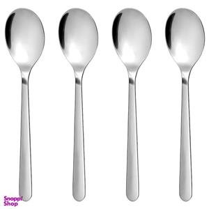 قاشق غذاخوری ایکیا مدل 489 مجموعه 4 عددی