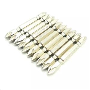 سری پیچ گوشتی دو سر چهار سو جاملی مدل PH2-PH2 60mm بسته 10 عددی