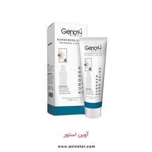 کرم ضد آفتاب ژنوبایوتیک مدل 500 حجم 50 میلی لیتر