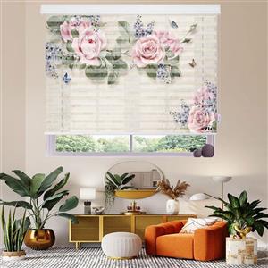 پرده زبرا زیو کد 3D1113 سایز 150x150 سانتی متر