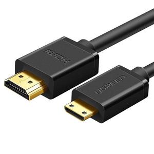 کابل HDMI به Mini HDMI یوگرین مدل HD108-11167 طول 1.5 متر UGREEN HD108-11167 Cable HDMI Mini to HDMI 1.5m