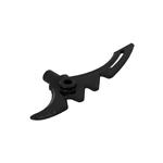 Lego Minifigure Weapon Crescent Blade Serrated with Bar 98141
