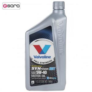 روغن موتور خودرو ولولاین مدل Syn Power 5W-40 حجم 946 میلی لیتر Valvoline Syn Power 5W-40 Car Engine Oil 946ml