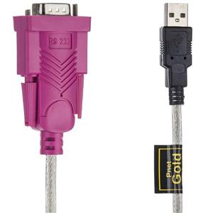 کابل تبدیل USB2 به RS232 پی نت مدل Gold طول 1 5 متر Pnet to Cable 1.5M 