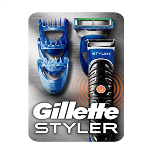 ماشین اصلاح موی صورت ژیلت مدل Proglide Styler به همراه خود تراش