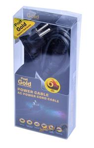 کابل برق سه پین منبع تغذیه کامپیوتر ای پی نت مدلLaptop Gold طول 1.5 متر Pnet Laptop 3-Pin Power Cable 1.5M 