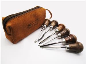 مغار مشتی چوتاشی مجموعه 6 عدد (به همراه کیف چرمی)