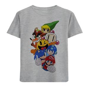 تی شرت آستین کوتاه بچگانه مدل سونیک و دوستان F849