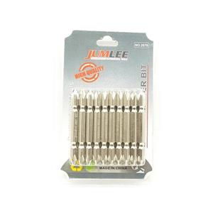 سری پیچ گوشتی یک سر چهارسو یک سر دو سو جاملی کد 0021 بسته 10 عددی