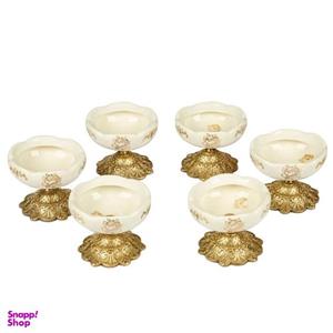 مجموعه ظروف هفت سین 6 پارچه چشمه نور مدل C2965