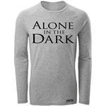 تی شرت آستین بلند مردانه 27 مدل Alone in the Dark کد MH86
